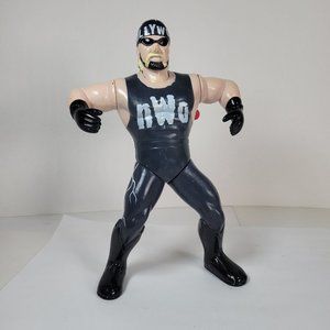 WORKS ~ 1997 OSFTM WCW Monday Nitro Hogan Sounds Figure WWF WWE NWO Wrestling